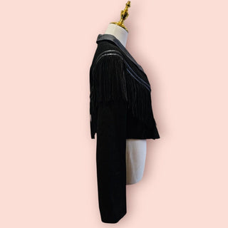 VINTAGE - LEATHER & SUEDE VINTAGE FRINGED JACKET