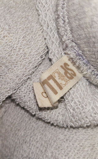 SPELL - RARE 'LIVE TO RIDE' CROPPED STUDDED EMBELLISHED SWEATER