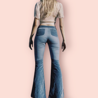 CHASING UNICORNS - SKINNY LEG FLARED PANT/JEAN BNWT Est. RRP $280