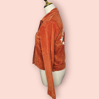 SUGARHIGH LOVESTONED - rare 'COSMOS POSTAL' CORD JACKET imported from USA est. RRP US $320