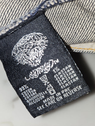 ED HARDY - VINTAGE PATCHED EMBELLISHED "LOVE KILLS" denim jacket