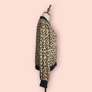 SASS & BIDE - 'RISING SUN' Jacket Leopard RRP $490 NWT