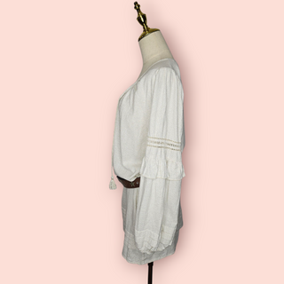 SPELL & THE GYPSY COLLECTIVE - Vintage 'LOLA' Tunic Dress in Biscuit est. RRP $263