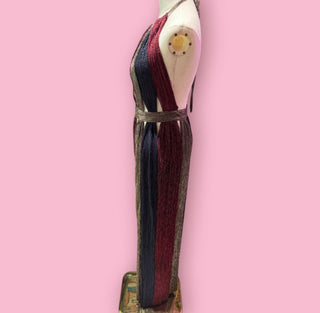 BEC & BRIDGE - GLAMAZON 70'S STYLE DRESS Est. retail price $590