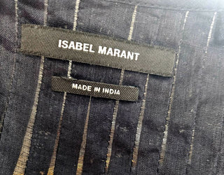 ISABEL MARANT - Bohemian Lace Ruffled Trim Woven RRP $1017.35