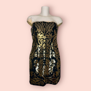 MOSCHINO - 'GOLD DAMASK' Mini Est. RRP $2300