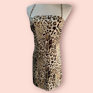 ANINE BING - 'VALENTINE' Stretch - Silk Mini Dress RRP $566