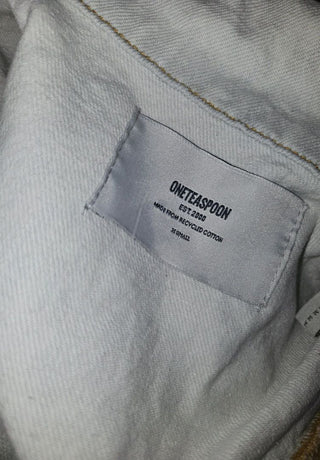 ONE TEASPOON - LIGHT DENIM FRINGE JACKET RRP $249