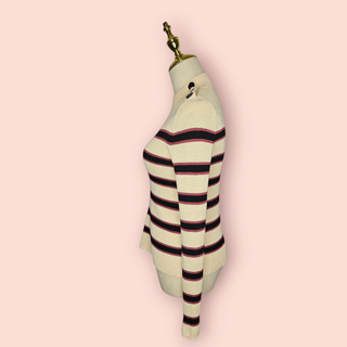 ISABEL MARANT ETOILE - STRETCH STRIPED SWEATER est. RRP $649