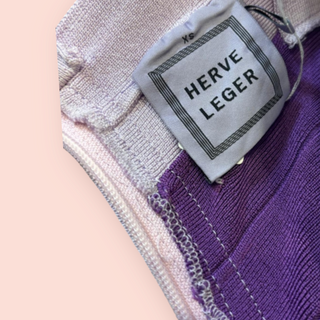 HERVE LEGER - VINTAGE BANDAGE DRESS Est. Retail Price $2000