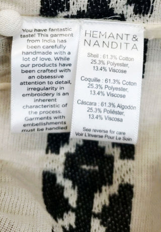 HEMANT & NANDITA - Maxi Printed Kaftan Dress RRP $ 458 NWT