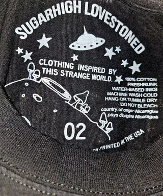 SUGARHIGH LOVESTONED - 'HIGHER THAN THE HILLS' US IMPORT est. RRP $160