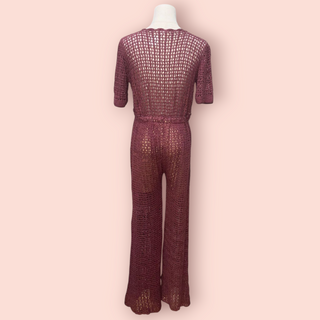 CHASING UNICORNS - RIDE LIKE THE WIND CROTCHET JUMPSUIT RRP $380