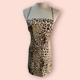 ANINE BING - 'VALENTINE' Stretch - Silk Mini Dress RRP $566