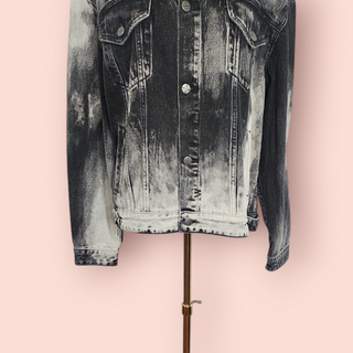 KSUBI - WRECKONING BLEACHED OVERSIZED JEAN JACKET UNISEXED Retail Price $382 BNWOT