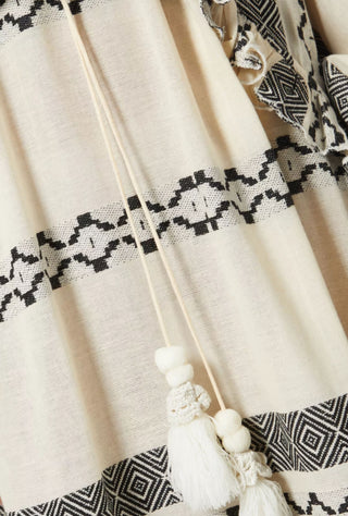 HEMANT & NANDITA - Maxi Printed Kaftan Dress RRP $ 458 NWT