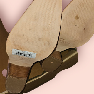 SPELL - "CABANA" SUEDE THIGH HIGH BOOTS" TAN