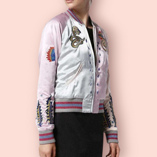 DIESEL 'G ABSOL' - Vintage Reversible Bomber Jacket est. RRP $620