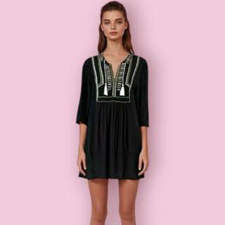 ISABEL MARANT ETOILE - EMBROIDERD CLARA dress est. RRP $ 479
