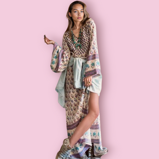 SPELL - BOHEMIAN ROYALE DRESS Est. Retail Price $280