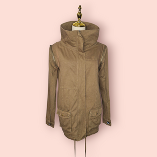 ONE TEASPOON - Vintage Cargo Jacket with Detachable Zip Arms Est. RRP $240