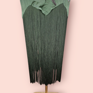 CHASING UNICORNS - SMOKE ON THE WATER BEADED + FRINGE VEST BNWT CURRENT SEASON RRP $540