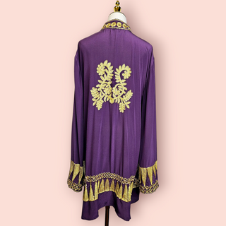 CHASING UNICORNS - SILK ORGANZA 'DREAM COAT' Est. Retail Price $1200 BNWT