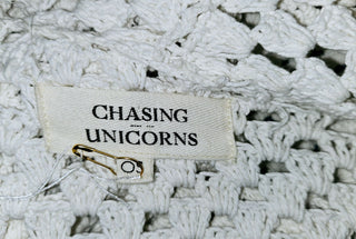 CHASING UNICORNS - 'MAGIC CARPET RIDE' CROTCHET COAT RRP $320