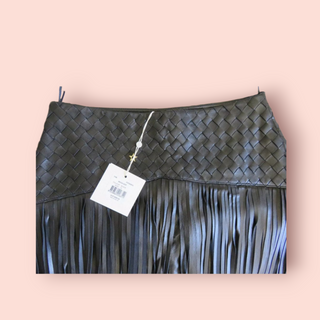 SASS & BIDE - 'MEDUSA' Leather Skirt RRP $990 NWT