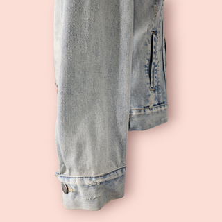 AUGUSTE - 'HAVANA NIGHTS STARGAZER' Distressed Denim Jacket est. RRP $220
