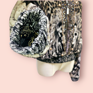 CAMILLA - 'ORDER FOR DISORDER' REVERSIBLE BOMBER JACKET RRP $799