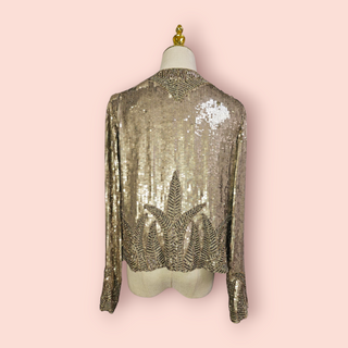 CHASING UNICORNS - RARE SHINE A LIGHT SEQUIN JACKET BNWT est. RRP $830