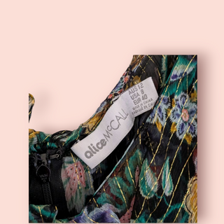 ALICE McCALL - 'OH OH OH NIGHT GARDEN' Maxi Dress est. RRP $590