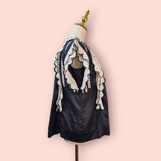 ISABEL MARANT - Bohemian Lace Ruffled Trim Woven RRP $1017.35