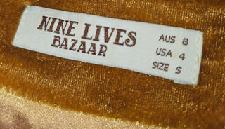NINE LIVES BAZAAR - HENDRIX VELVET JACKET Est. Retail Price $239