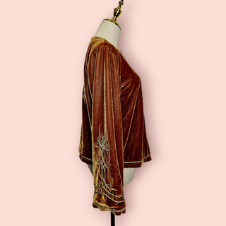NINE LIVES BAZAAR - HENDRIX VELVET JACKET Est. Retail Price $239