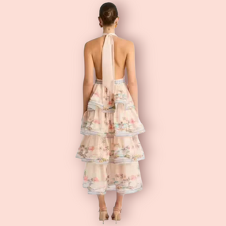 SHIEKE - 'RIVIERA' Maxi Print Dress Est. RRP $280