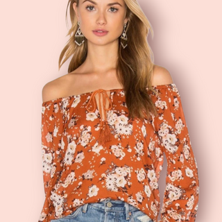 SPELL - 'MAPLE GYPSY DANCER' Blouse est. RRP $230