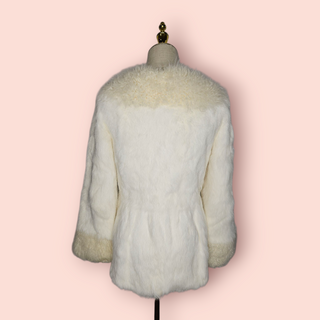RABBIT & SHEEP FUR FORMAL COAT