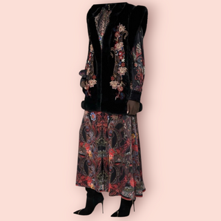 CAMILLA - WOODSTOCK ROCK OVERSIZED FAUX FUR GILET VEST BNWT RRP $799