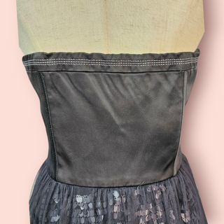SEDUCE - Vintage Embellished Bodice & Sequin Mini Tutu Est. RRP $269