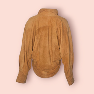 VERA PELLE - VINTAGE 80's Suede Waisted Jacket