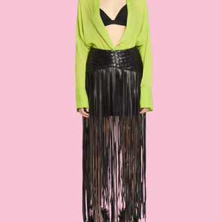 SASS & BIDE - 'MEDUSA' Leather Skirt RRP $990 NWT