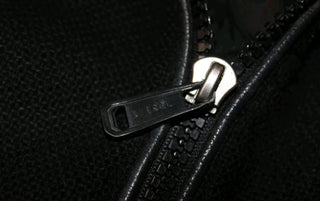 DIESEL - Vintage Wool & Leather Trench Coat Style Coat with Leather Patches est. RRP $750