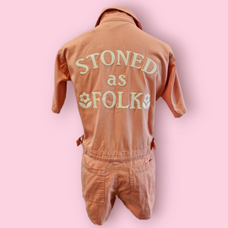 SUGARHIGH LOVESTONED - STONED AS FOLK ROMPER BNWT US IMPORT