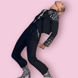 SASS & BIDE - 'PIERCING LOVE' Hand Embellished Blazer/Jacket est. RRP $790