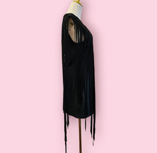 USCARI - VINTAGE FRINGE DRESS RRP $240