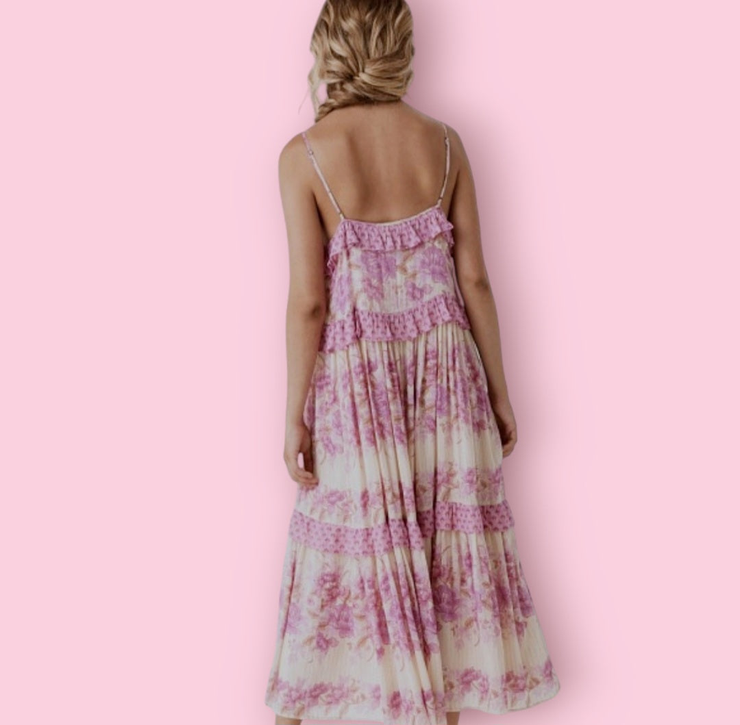 ワンピース Spell & The Gypsy Coco Lei Strappy Spell & The Gypsy Coco Lei Strappy Gown Lilac 194111A16
