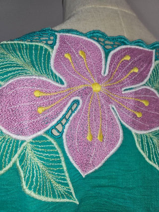 CHASING UNICORNS - 'SHAKING UP THE PLACE' Two Piece Handmade Embroidered Set RRP $390