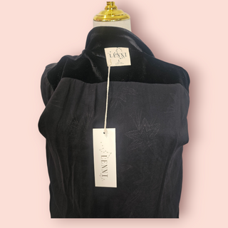 LENNI THE LABEL - 'CHROMATIC SUIT' Black Two Piece Suit est. RRP $448